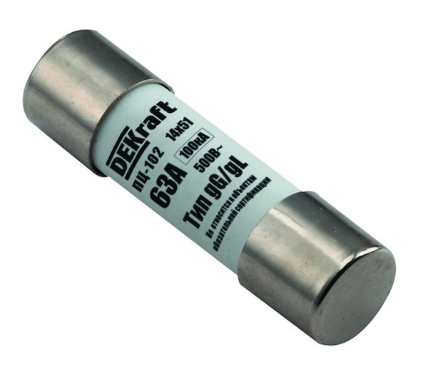 Предохранитель цилиндрический 21378DEK 25A 14x51 ПЦ-102 DEKraft