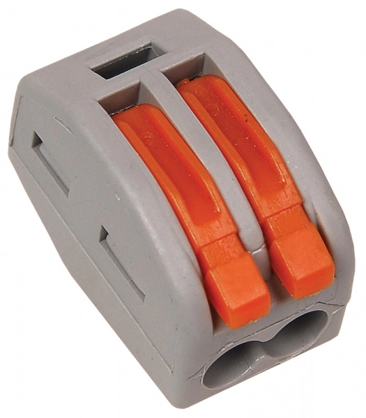 IEK СМК 222-412 Клемма строительно-монтажная многоразовая (4 шт/уп) UKZ-004-412