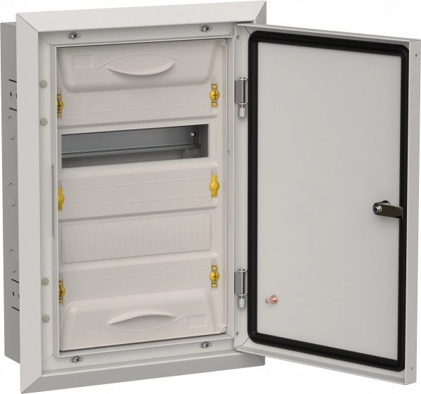 TITAN 5 Корпус мет. ЩРв-24 (1х24) 505х365х130 IP31 сер IEK