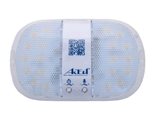 Светильник светодиодный Персей СА-7008У 8Вт с оптико-акустическим датчиком, многорежимный IP30