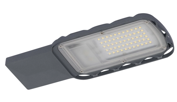 Светильник светодиодный ДКУ-30Вт 4000К 3450лм IP65 серый линзовая оптика 115х70 град URBAN LITE LEDVANCE