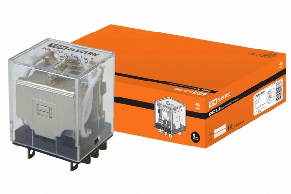 Реле TDM РЭК77/3 10А 12В DC