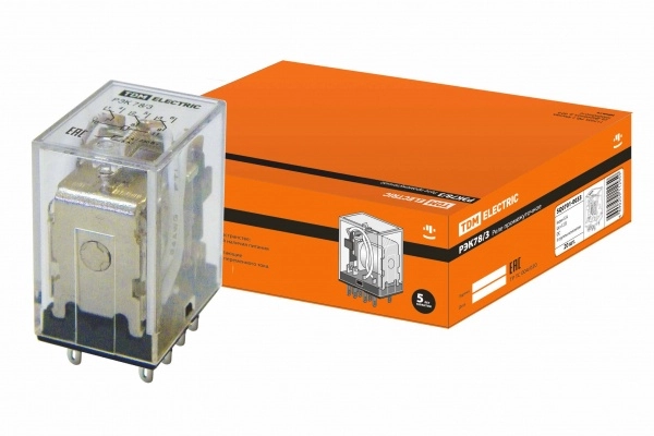 Реле TDM РЭК 78/3 5А 12В (РП-21)  DC