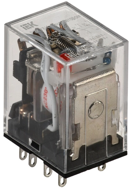 Реле РЭК78/4(MY4) с индикацией 3А  230В АC