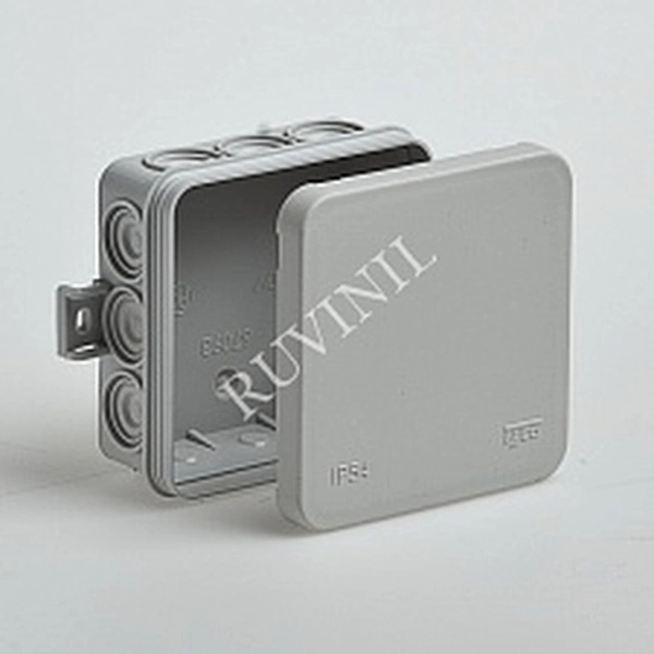 Короб распаечный ТУСО 67093 ОП 12 вводов IP54 85*85*35 мм.