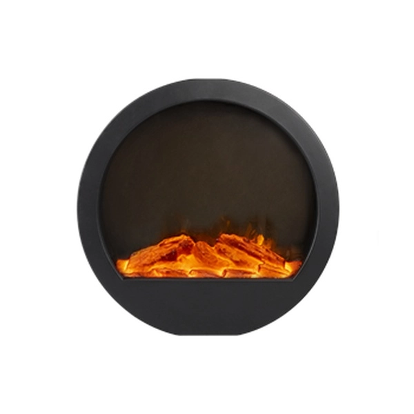 Светильник ФАZА FL-D36USB (круглый) Камин имитация живого огня