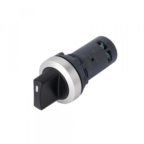 Переключатель SB7 моноблочный 22 мм 2 позиции с фиксацией, металл, 1НО, IP65 Systeme Electric