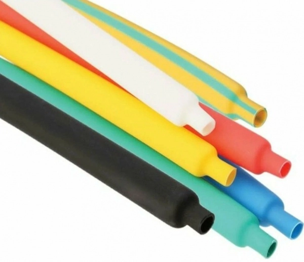 Термоусадочная трубка ЭРА NO-224-428 ТТУ нг-LS 6/3 жёлтая в отрезках по 1 м. (упаковка 25 штук)