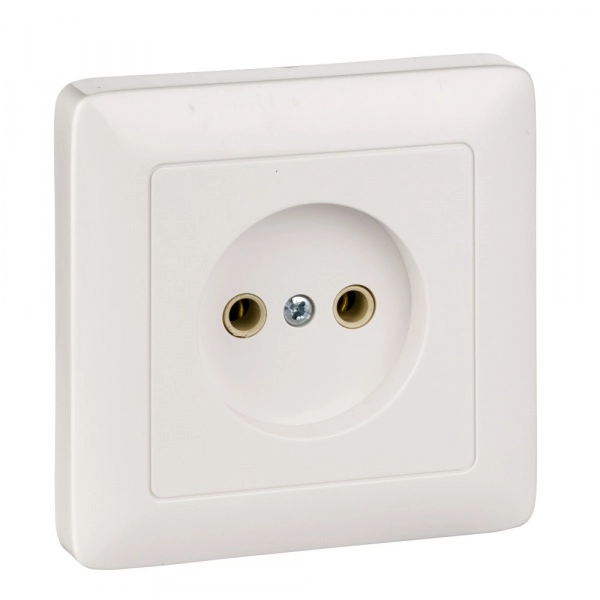 Розетка 250В 10А IP20 ХИТ БЕЛЫЙ скрытая установка РС10-132-б Аналог- RS10-135-B RS10-132-B