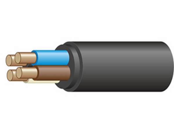 Кабель медный силовой в ПВХ изоляции ВВГнг(А)-LS 4х6-0,66 ЭНЕРГОМИР