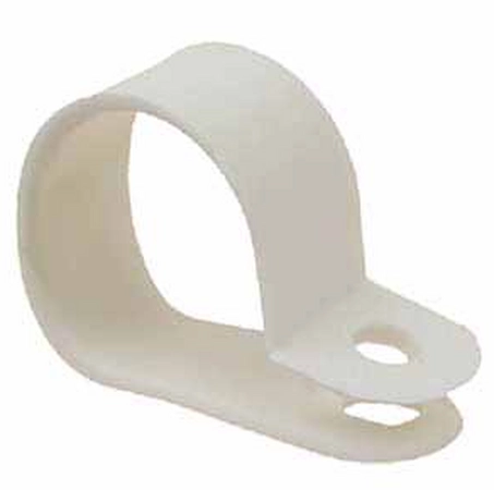 Серьга для кабеля D16 (белая) РосДюбель (кратно 500)