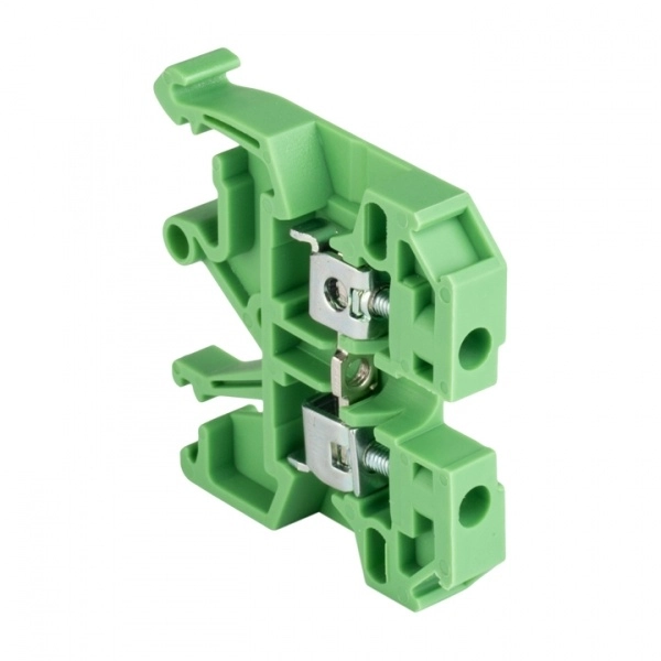 Колодка клеммная JXB-2.5/35 зеленая EKF (кратно 1)