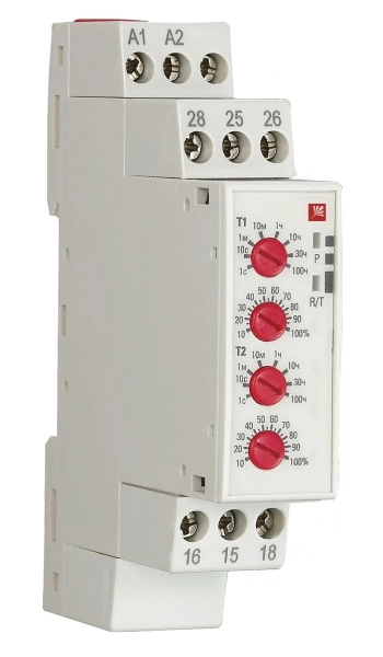 Реле времени RT-10 (10 устанавливаемых функций) EKF (кратно 1)