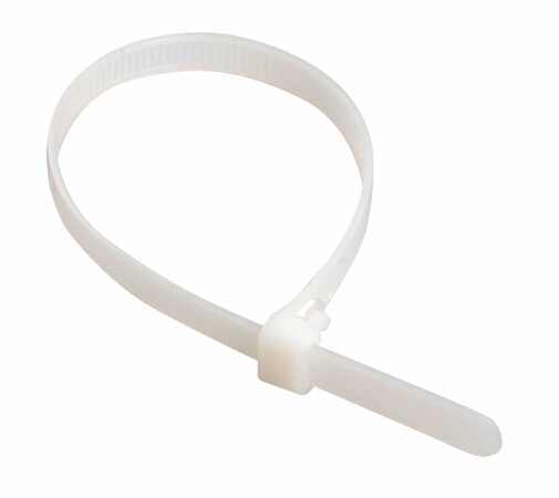 Хомут (стяжка) нейлон 2.5 х 200 белый (100шт) IEK UHH31-D025-200-100