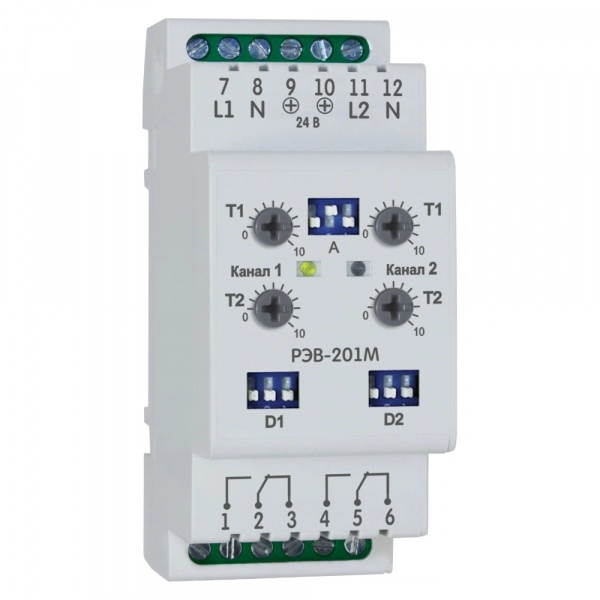 Реле времени OptiDin РЭВ-201М-У3.1