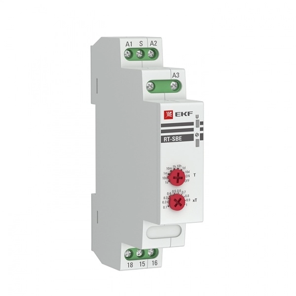 Реле времени RT-SBE (задержка включ. после пропад. сигн.) EKF (кратно 1)
