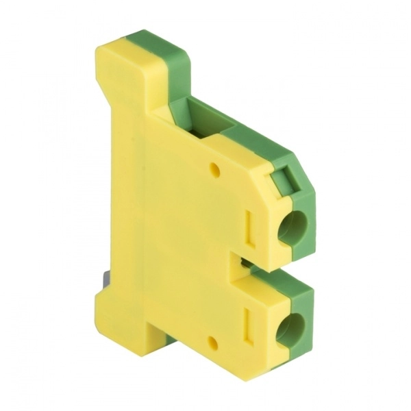 Колодка клеммная ЕК-10/63 JXB земля (аналог БЗН) EKF (кратно 1)