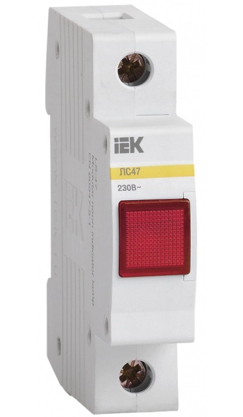 Лампа сигнальная ЛС-47 DIN (К) IEK