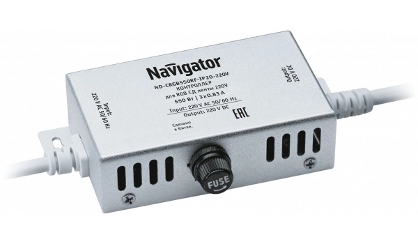 Контроллер Navigator ND-CRGB550RF-IP67-220V 71 784