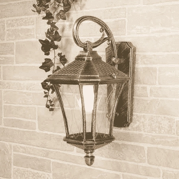 Светильник садово-парковый бра Elektrostandard Virgo D черное золото