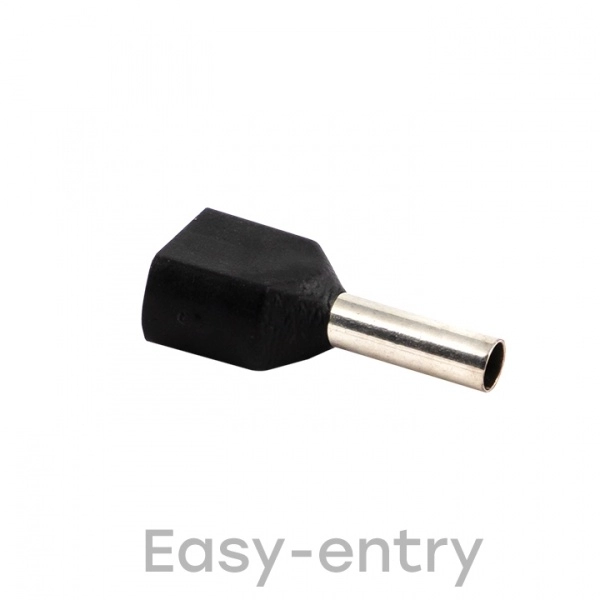 Наконечник НШВИ(2)  1,50- 8 штыревой втулочный двойной (уп 50шт) EKF  (кратно 1)