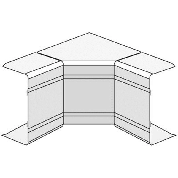 DKC  NIAV  Белый  Угол внутренний изменяемый  100х40  (70-120град) 01725