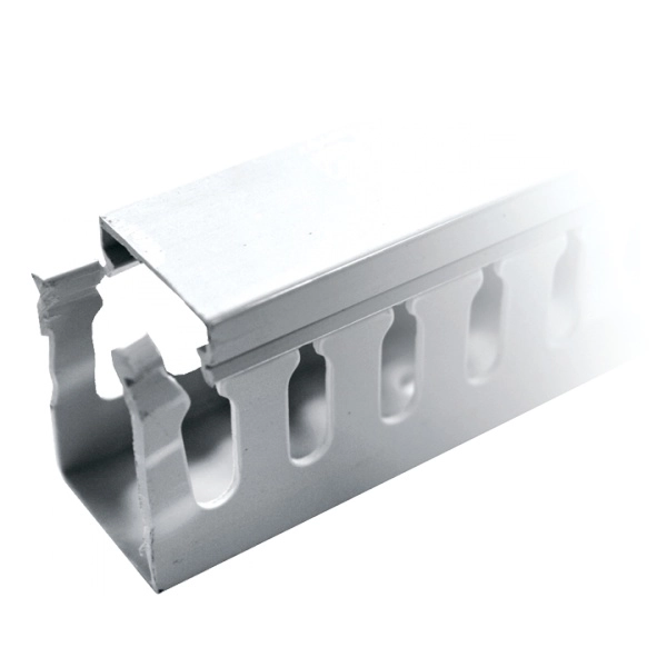 Кабель-канал перфорированный 60х60 Серый EKF (кратно 2)