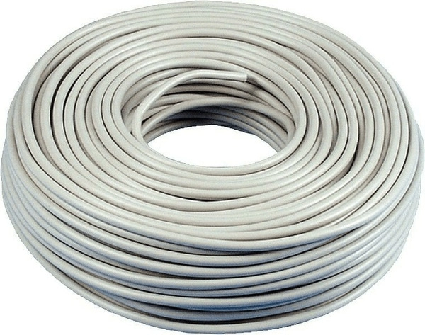 Провод бытовой ПВС 5х4 белый ГОСТ