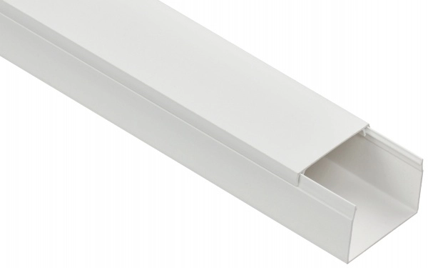 Кабель-канал БЕЛЫЙ 60х40 IEK Элекор (кратно 2м)