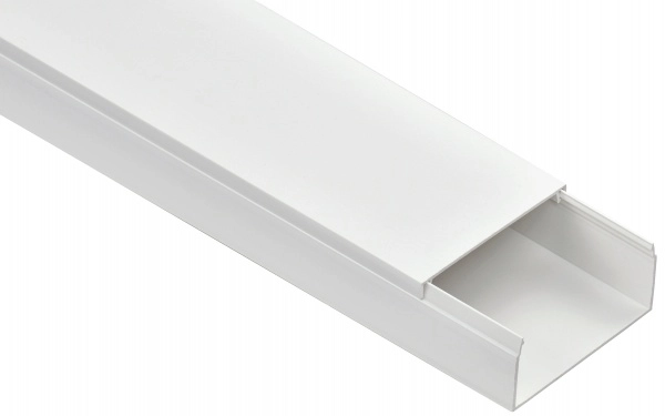 Кабель-канал БЕЛЫЙ 80х40 Элекор IEK (кратно 2м)