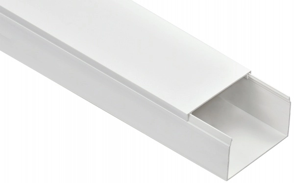 Кабель-канал БЕЛЫЙ 80х60 Элекор IEK (кратно 2м)