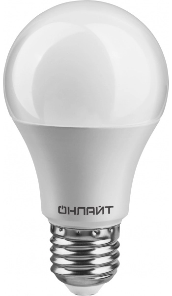 Светодиодная лампа ОНЛАЙТ A60 12Вт 230В 2700K E27