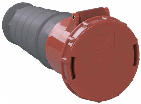 Розетка IEK 234 переносная 3Р+РЕ 63А 380В IP54