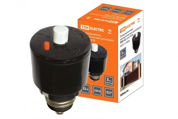 Пробка автоматическая TDM 32 E27 ПАР32