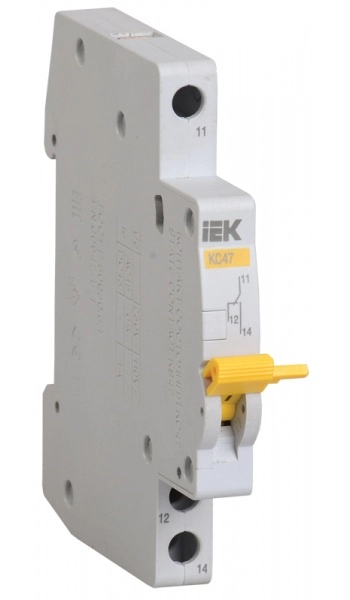 Контакт Состояния IEK КС47 на DIN-рейку (new серия)