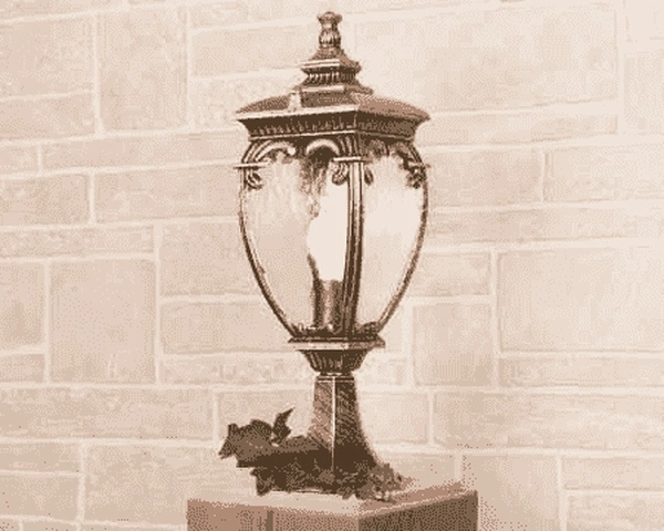 Светильник садово-парковый Elektrostandard Andromeda S (GLYF-8024S) черное золото