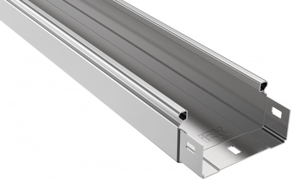 Лоток неперфорированный ЛН(0.7) 100Х50Х3000 IEK CLN10-050-100-3 (кратно 3)