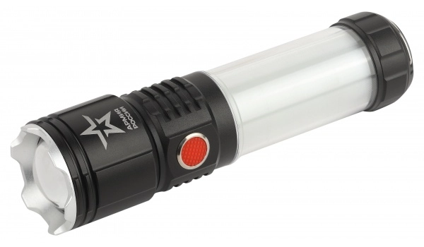 Фонарь светодиодный АРМИЯ РОССИИ MA-703 "Тайфун" ручной аккумуляторный10Вт 6 режимов Li аккумулятор магнит крючок