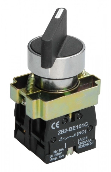 Переключатель LAY5-BJ25 2 положения "I-0" длин ручка ИЭК