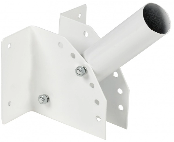 Кронштейн КР-3 D=48 L=250 настенный регулируемый угол белый IEK