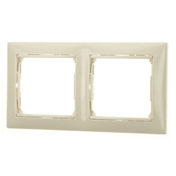 Рамка Legrand Valena Classic 2-постовая цвет бежевый