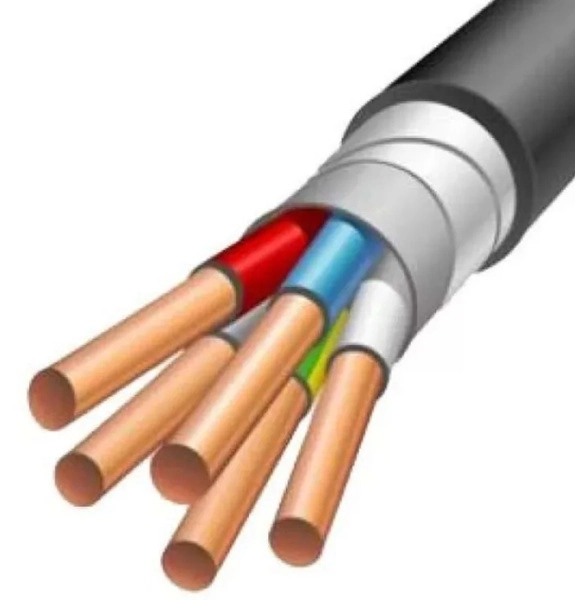 Кабель медный силовой бронированный ВБШвнг(А)-LS 5х10-1 (ож) ГОСТ НКЗ