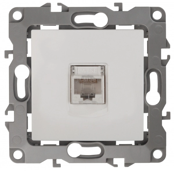 Розетка информационная RJ45 Эра12 БЕЛЫЙ 12-3107-01 Б0014723