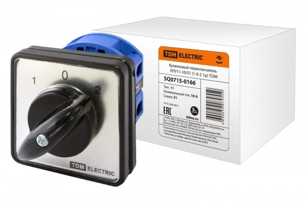 Переключатель кулачковый КПУ11-10/51 TDM