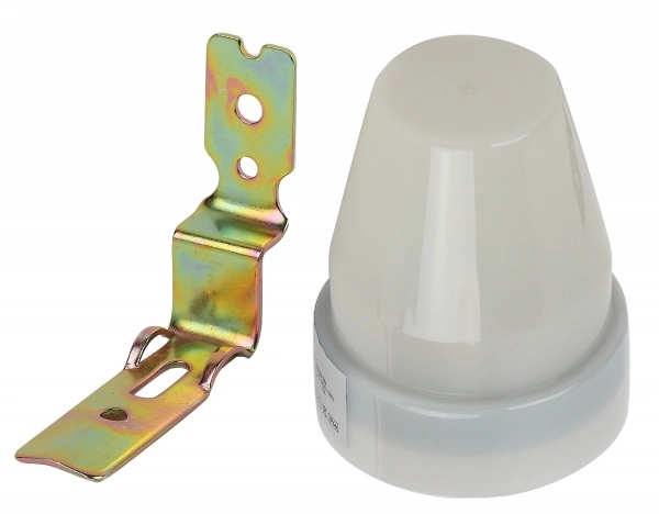 Фотореле DF 302  ЭРА  серый, макс. нагрузка 2200 ВА IP44