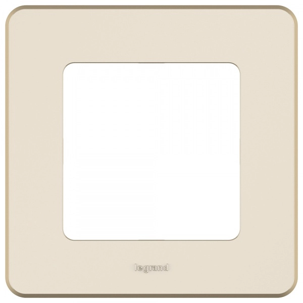 Рамка Legrand INSPIRIA 1-постовая цвет бежевый