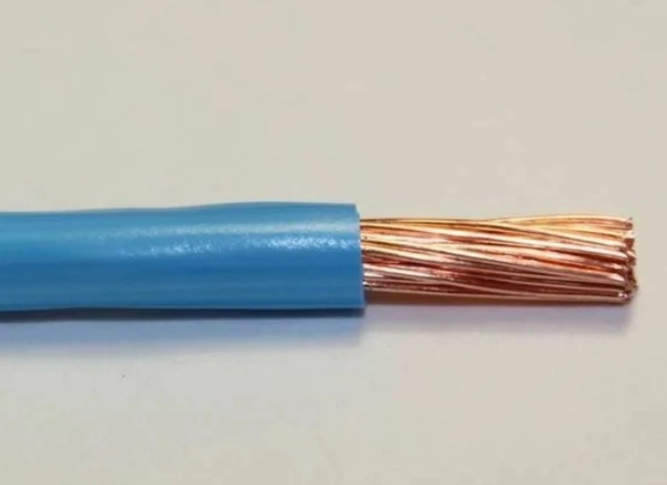 Провод медный ПуГВ 35 (ПВ-3 35) синий