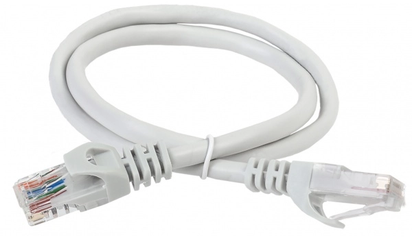 Коммутационный шнур (патч-корд), категория 5Е UTP, 5м, серый ITK