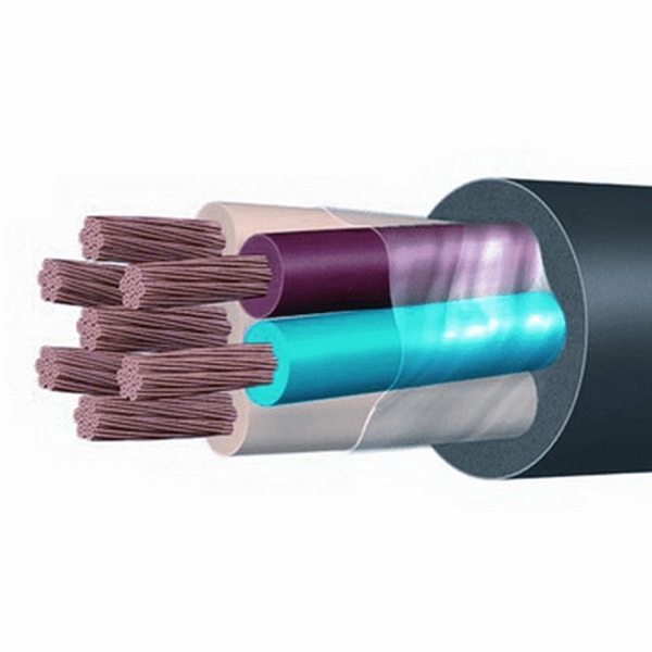 Кабель медный силовой гибкий РПШ-0,380 7х1,5 ГОСТ