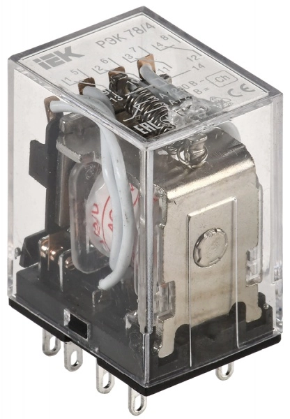 Реле РЭК 78/4 3А 24В (РП-21) АС